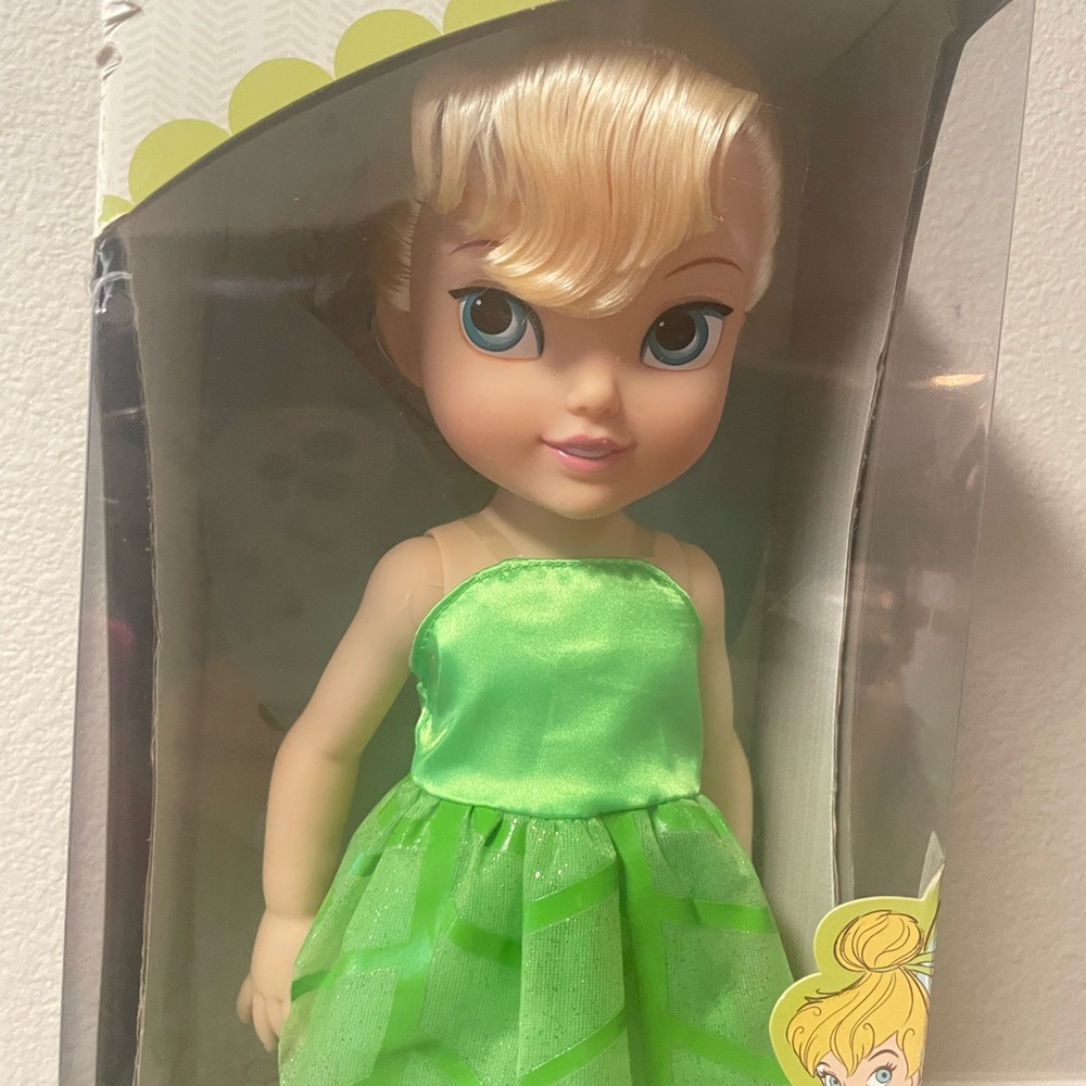 Disney Tinker Bell Doll with Green Accessories